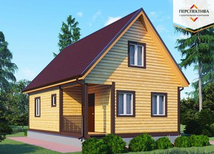 Каркасный дом 9 на 6 (ДК-36)